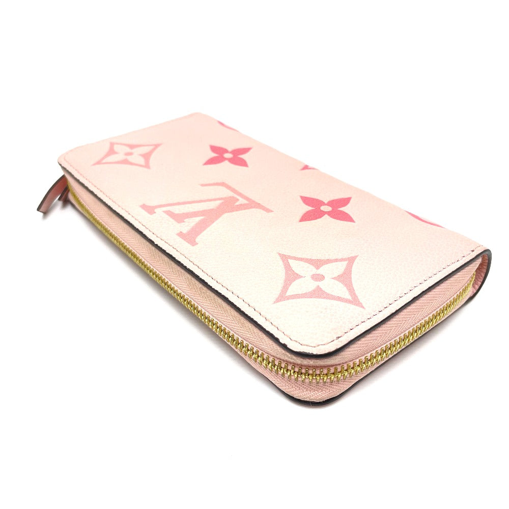 Louis Vuitton Long Wallet Purse M80403 Monogram Ann Platt Leather Pink Monogram Unplant By The Pool