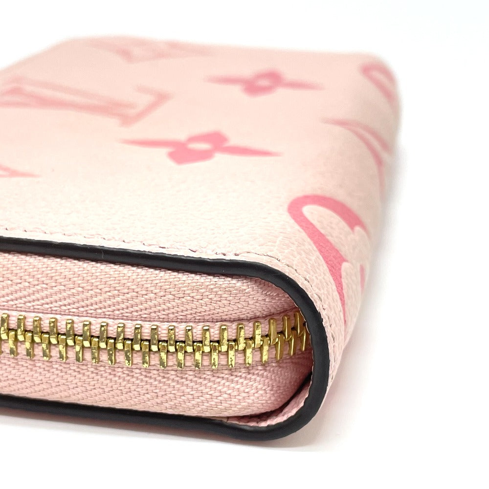 Louis Vuitton Long Wallet Purse M80403 Monogram Ann Platt Leather Pink Monogram Unplant By The Pool