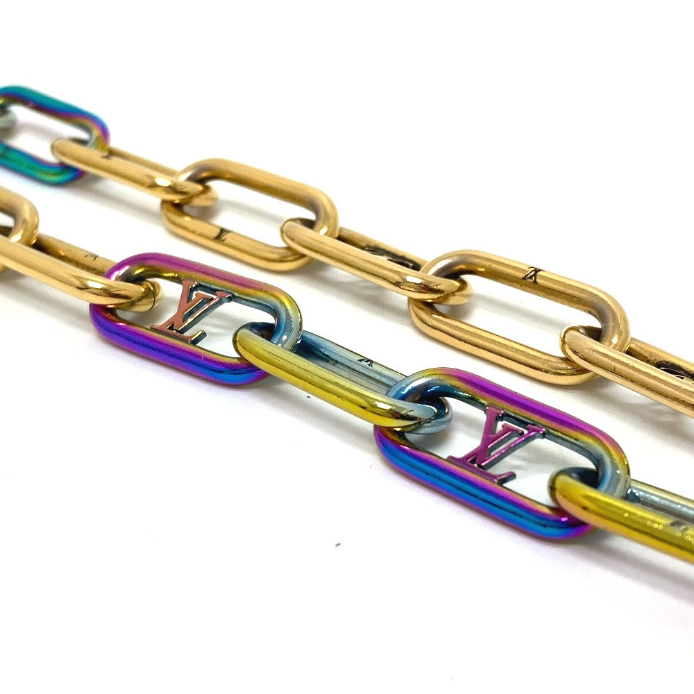 Louis Vuitton Necklace M80177 Metal Multicolor Collier Signature Chain Mens