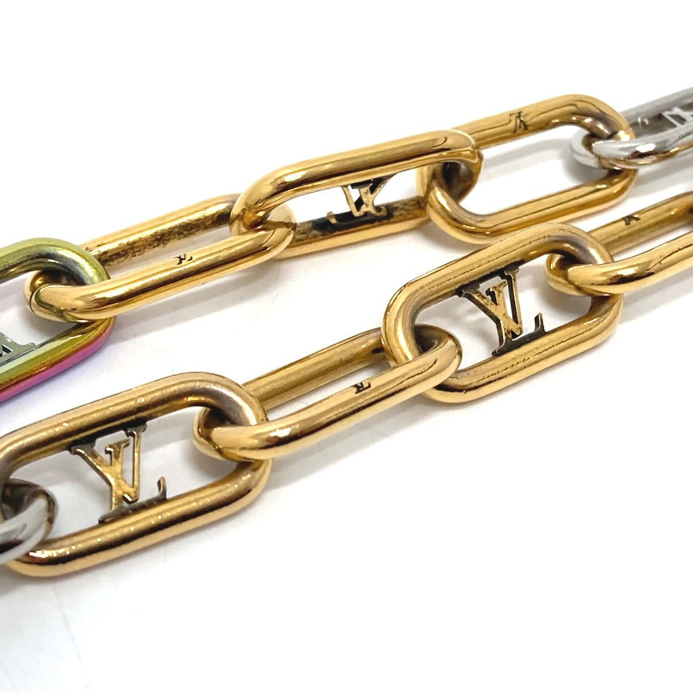 Louis Vuitton Necklace M80177 Metal Multicolor Collier Signature Chain Mens