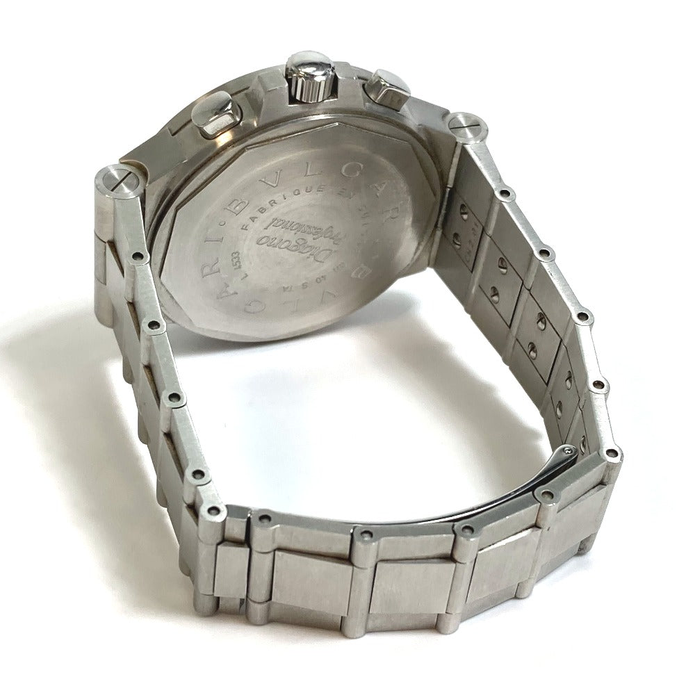 Bvlgari Watches Mechanical Automatic Ch40Sta Stainless Steel Silver Professional Diagono