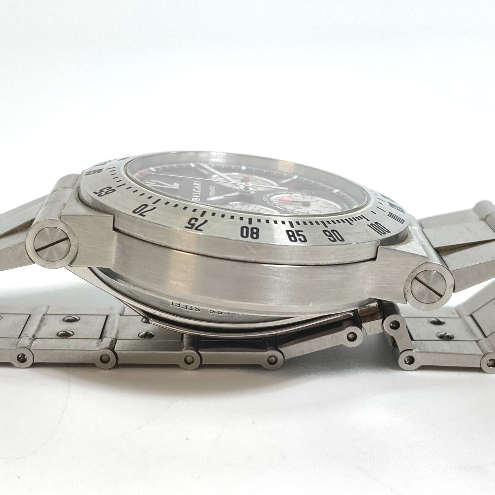 Bvlgari Watches Mechanical Automatic Ch40Sta Stainless Steel Silver Professional Diagono