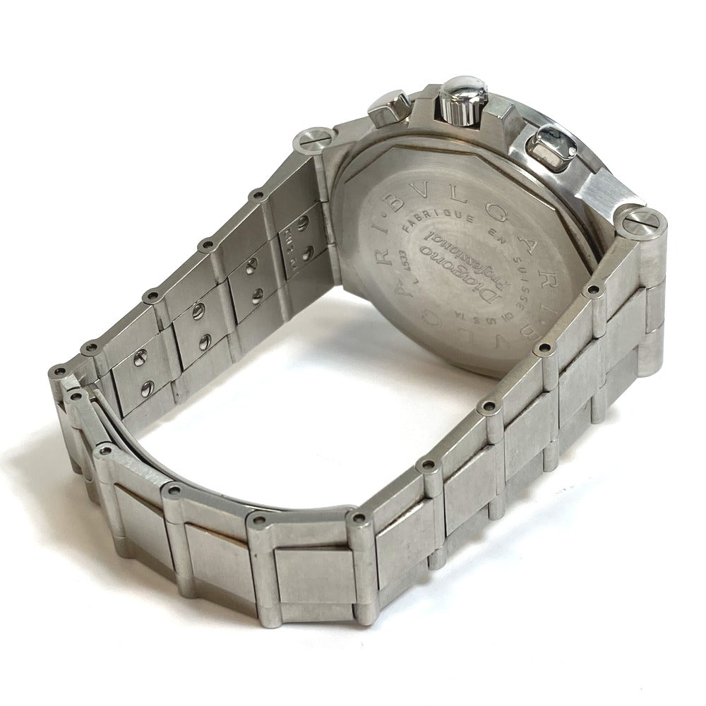 Bvlgari Watches Mechanical Automatic Ch40Sta Stainless Steel Silver Professional Diagono
