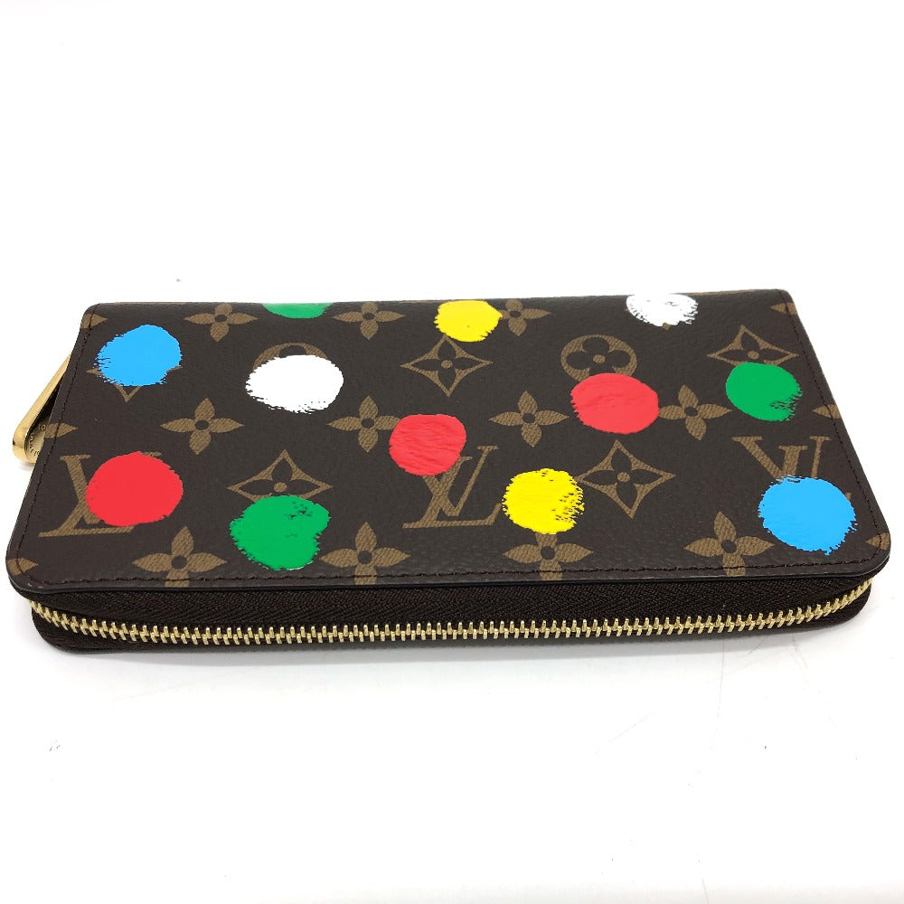 Louis Vuitton Long Wallet Purse M81864 Monogram Canvas Brown Monogram Zippy Wallet Women