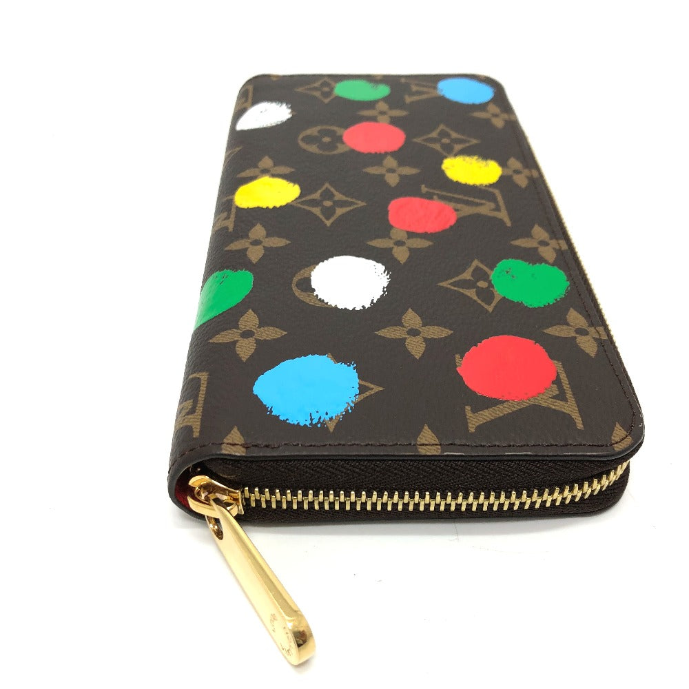 Louis Vuitton Long Wallet Purse M81864 Monogram Canvas Brown Monogram Zippy Wallet Women