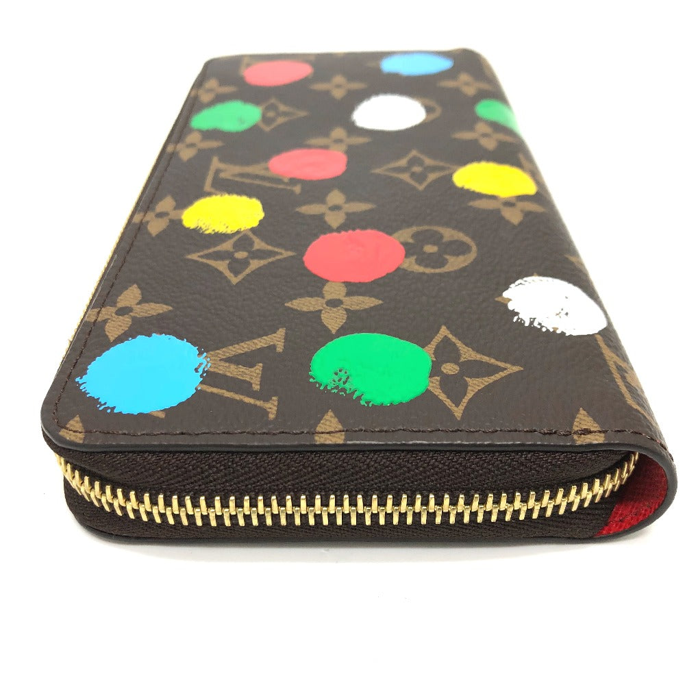 Louis Vuitton Long Wallet Purse M81864 Monogram Canvas Brown Monogram Zippy Wallet Women