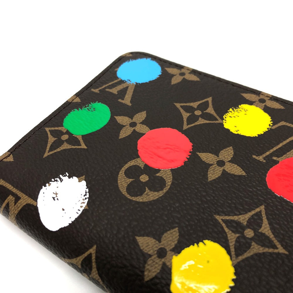 Louis Vuitton Long Wallet Purse M81864 Monogram Canvas Brown Monogram Zippy Wallet Women