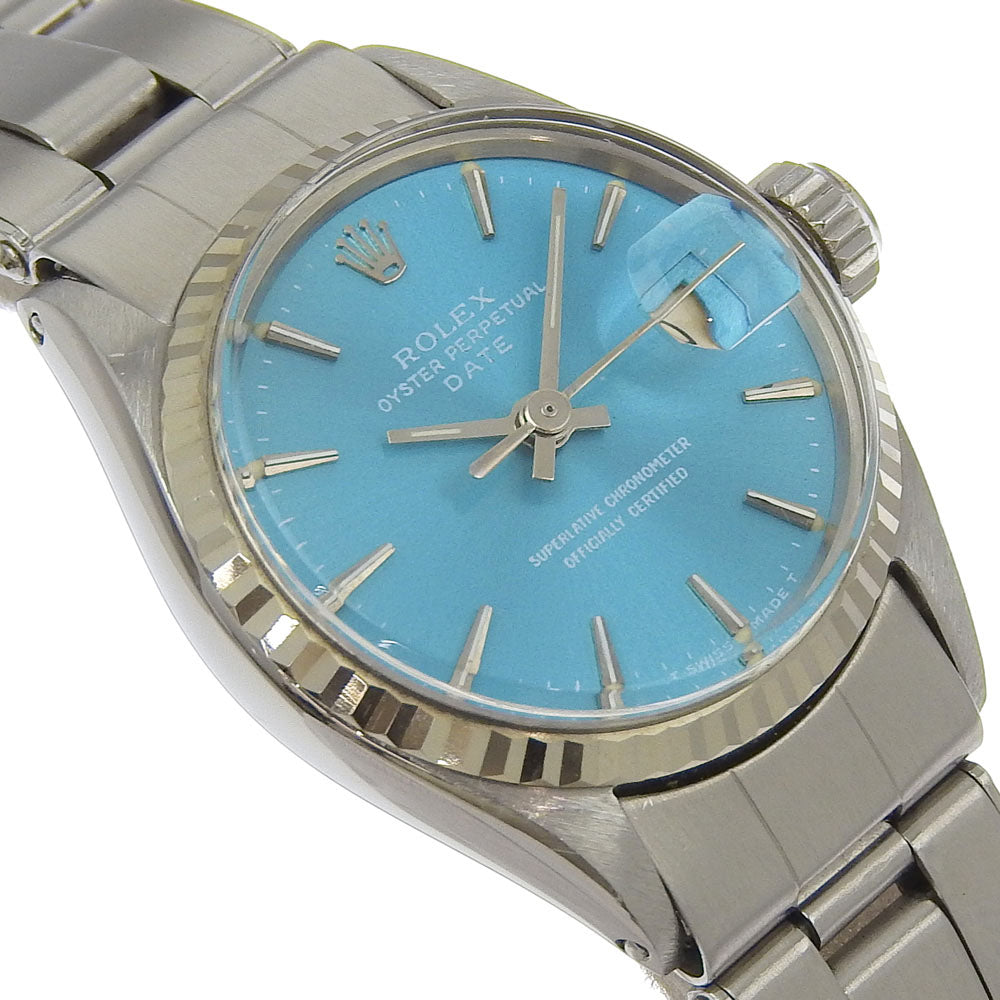 Rolex Watches Mechanical Automatic 6517 Stainless Steel Silver Cal.1130 Date Oyster Perpetual Light
