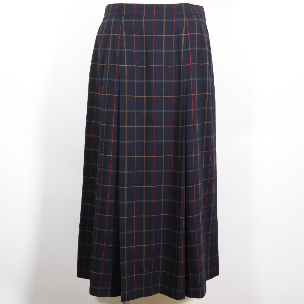 Burberrys Setup Hair Black Vintage Check Shirt & Skirt Women 11