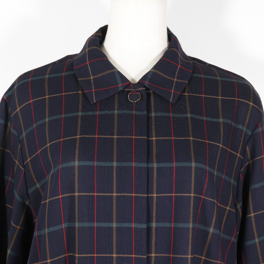 Burberrys Setup Hair Black Vintage Check Shirt & Skirt Women 11