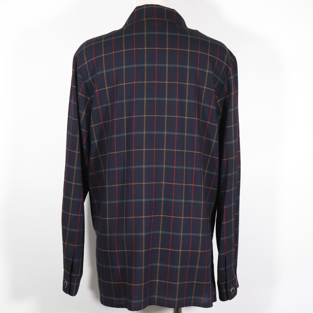 Burberrys Setup Hair Black Vintage Check Shirt & Skirt Women 11