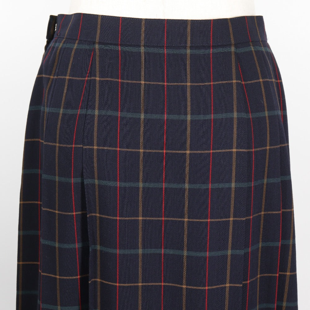 Burberrys Setup Hair Black Vintage Check Shirt & Skirt Women 11