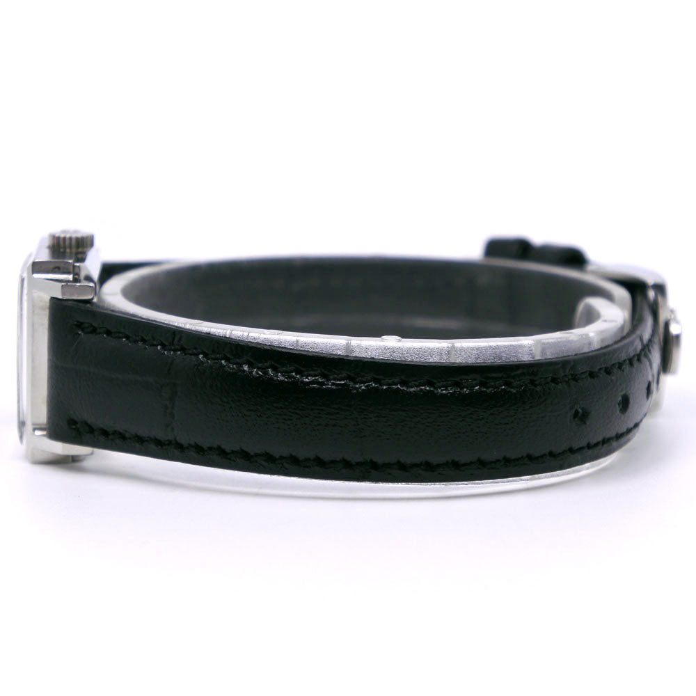 Omega Watches Hand Winding Stainless Steel , Embossed Leather Silver Cal.1070 Geneva Silver Dial