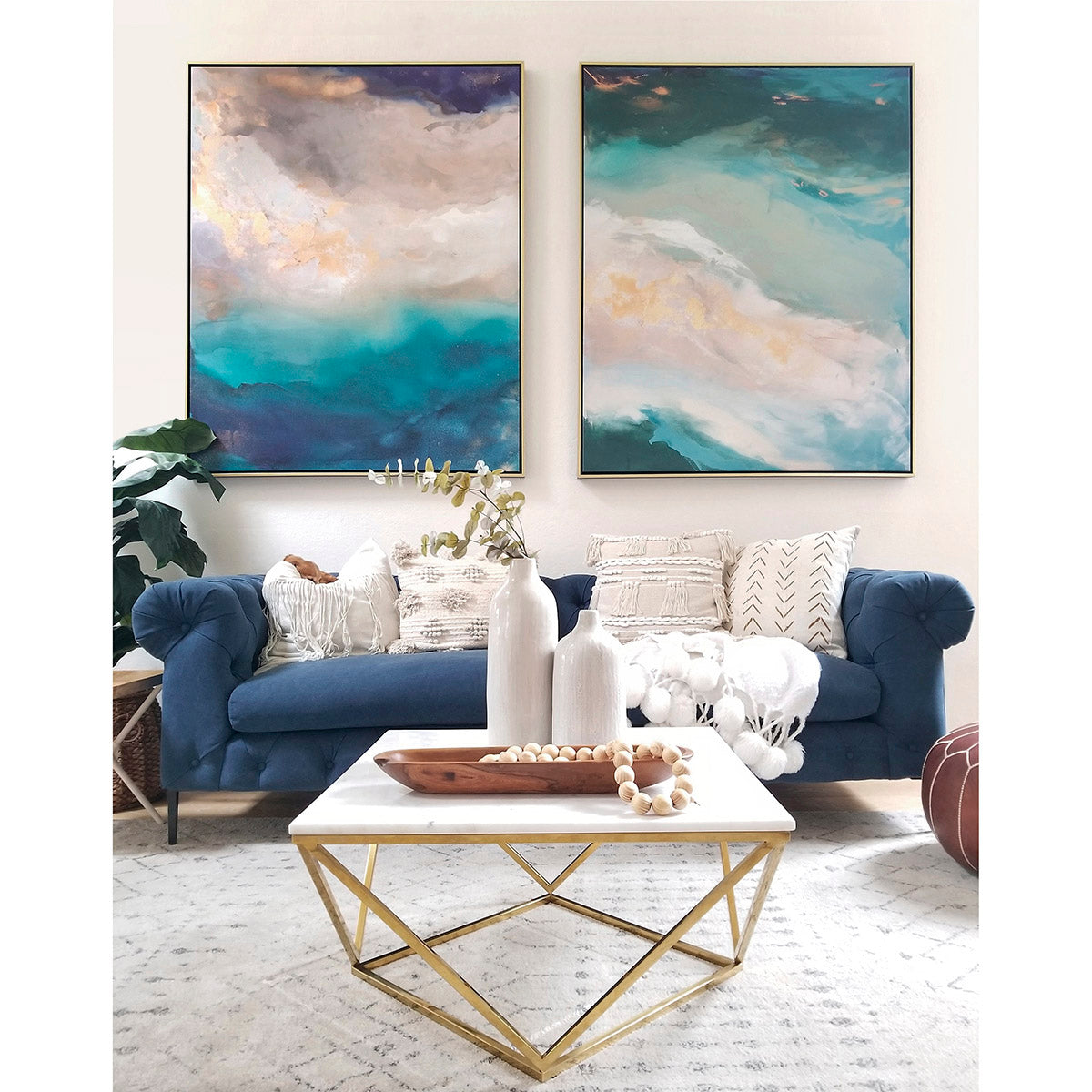Labradorite Dream - Canvas Print By Julia