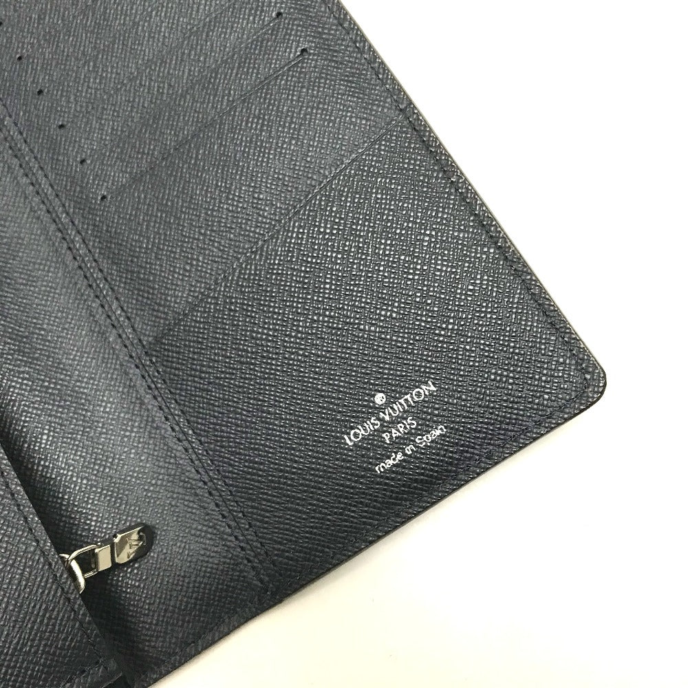 Louis Vuitton Long Wallet Purse M60615 Epi Leather Navy Epi Portefeuille Brazza Mens