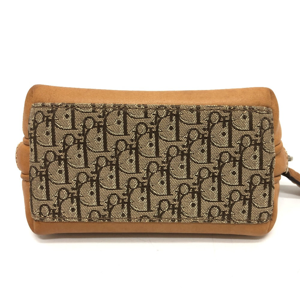 Dior Accessory Pouch Canvas Beige Trotter Women