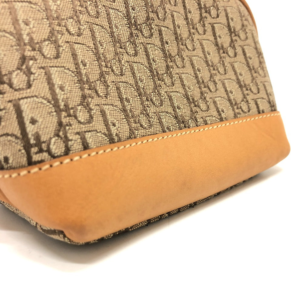 Dior Accessory Pouch Canvas Beige Trotter Women