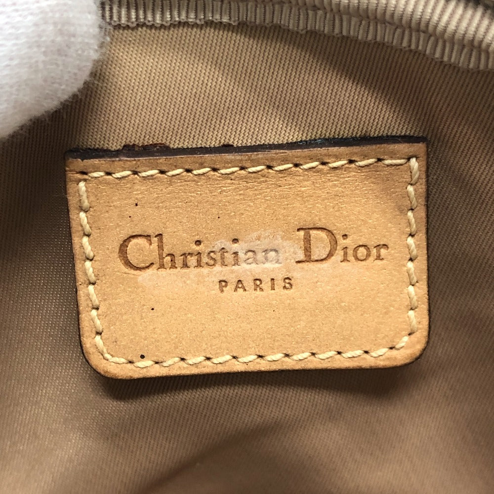 Dior Accessory Pouch Canvas Beige Trotter Women