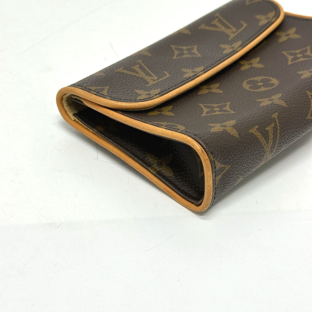 Louis Vuitton Pouch M51855 Monogram Canvas Brown Pochette Florentine Unisex(Unisex)