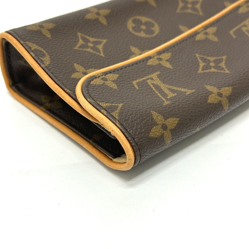 Louis Vuitton Pouch M51855 Monogram Canvas Brown Pochette Florentine Unisex(Unisex)