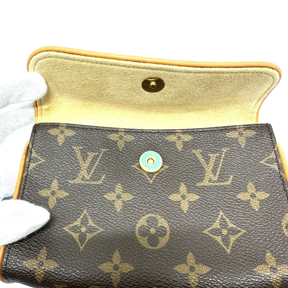 Louis Vuitton Pouch M51855 Monogram Canvas Brown Pochette Florentine Unisex(Unisex)