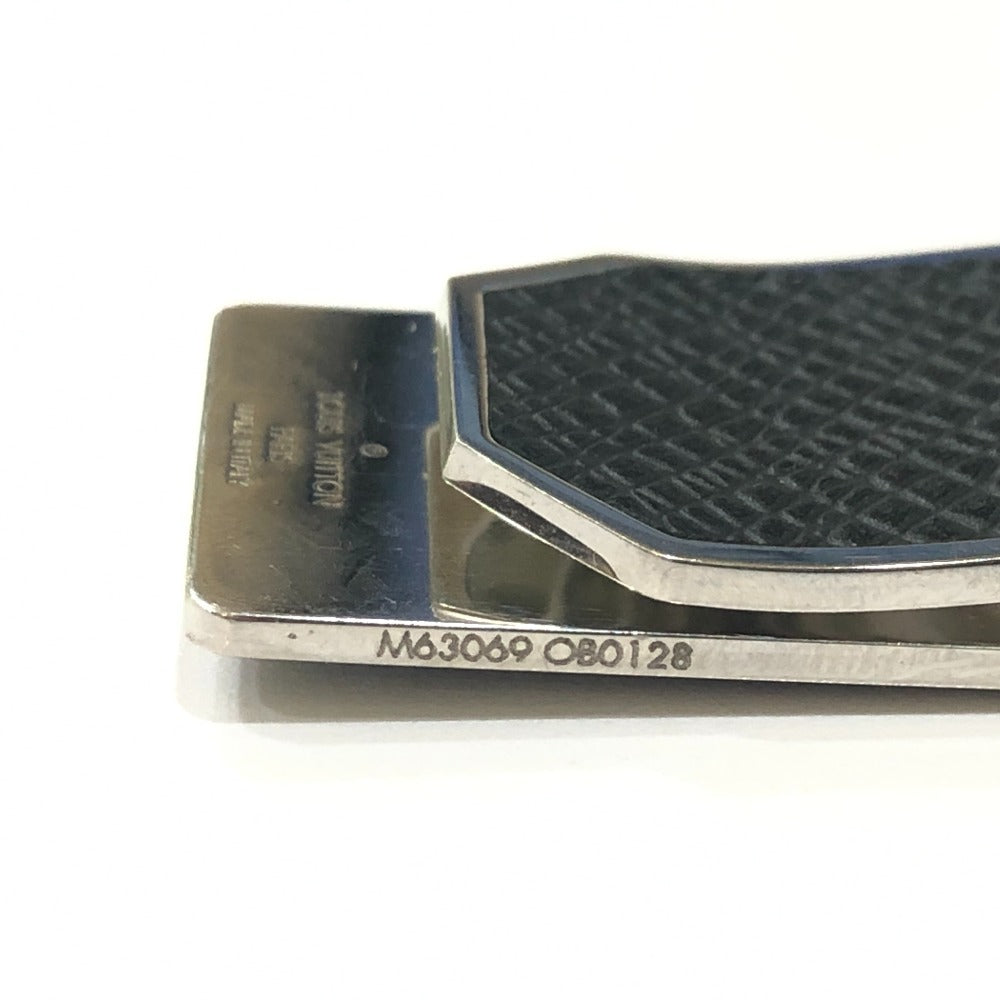 Louis Vuitton Money Clip M63069 Metal Black Pansapieneo Lv Club Mens