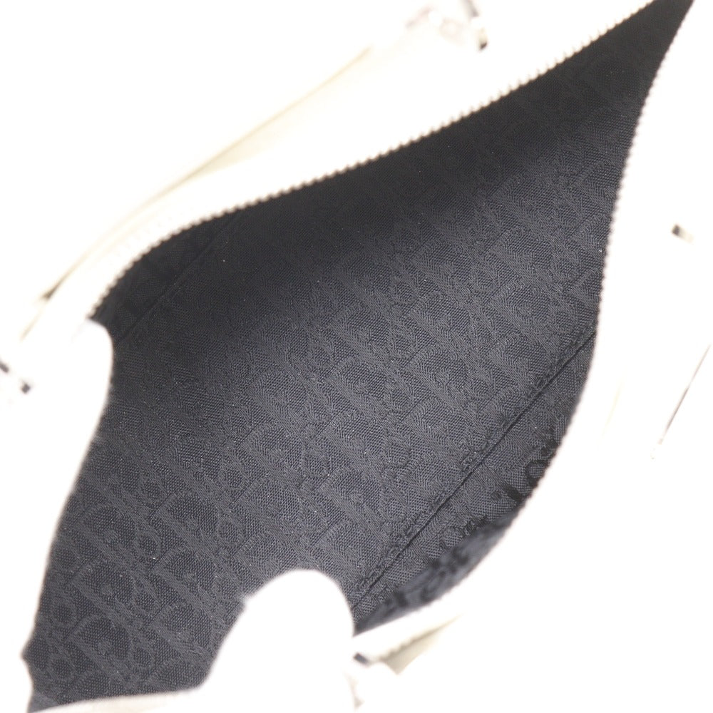 Christian Dior Handbag 09-Ma-0044 Leather White Canage
