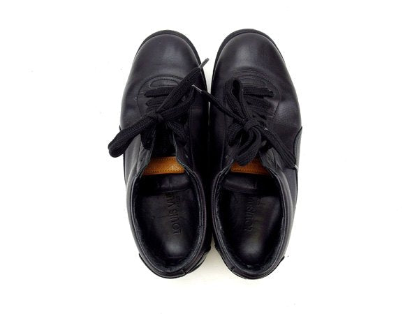 Louis Vuitton Sneakers Black Beige #35 Half 35 Half