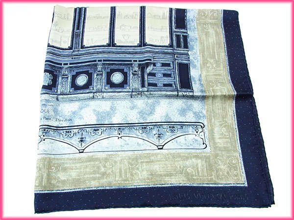 Louis Vuitton Scarf Gray Navy