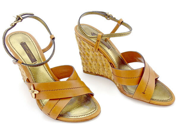 Louis Vuitton Sandals Light Brown #351/2