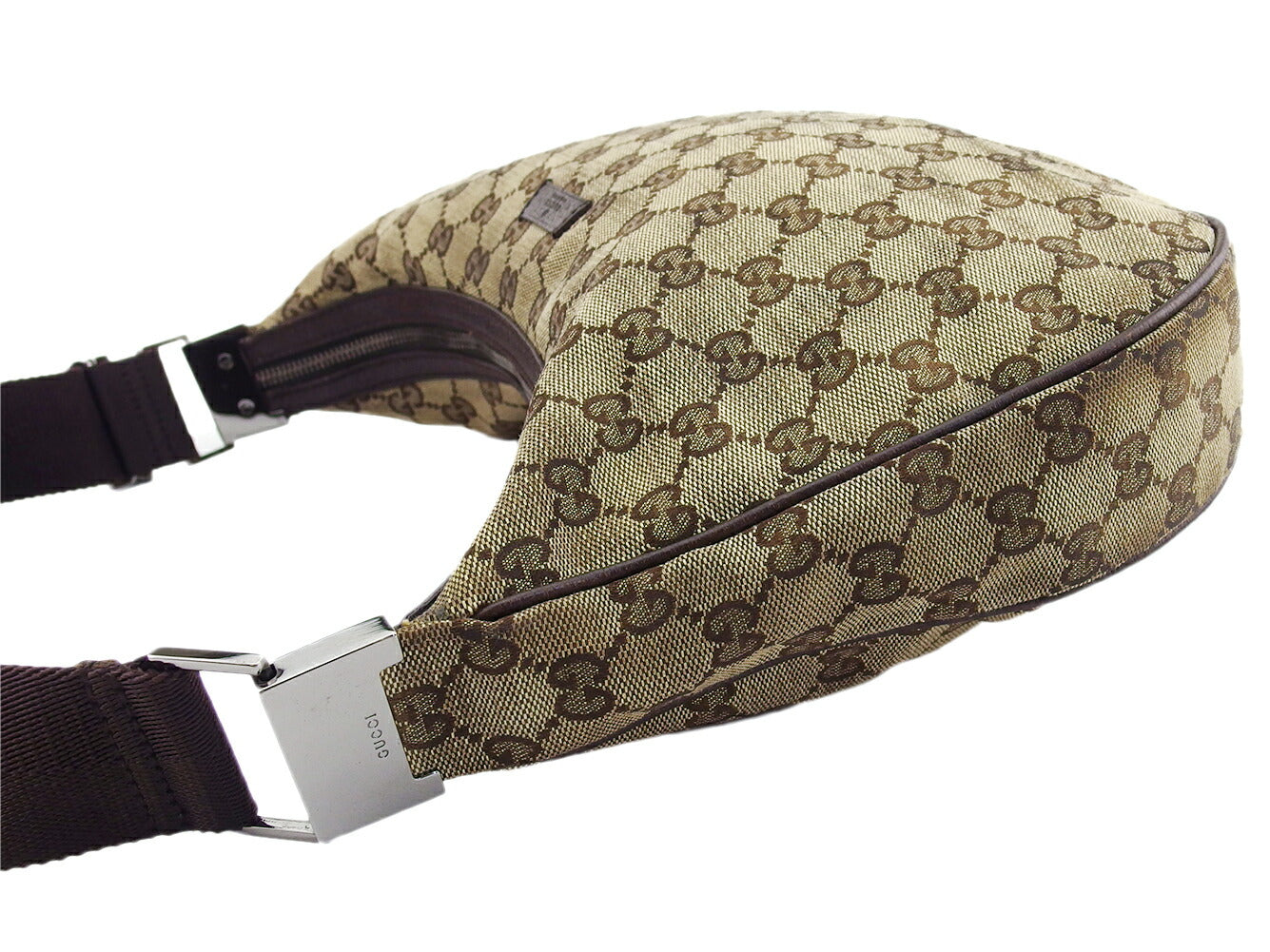 Gucci Shoulder Bag 122790 Beige Brown