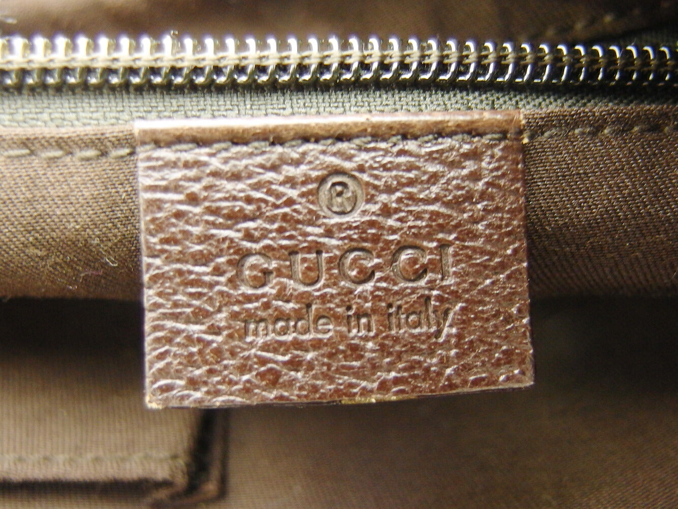 Gucci Shoulder Bag 122790 Beige Brown