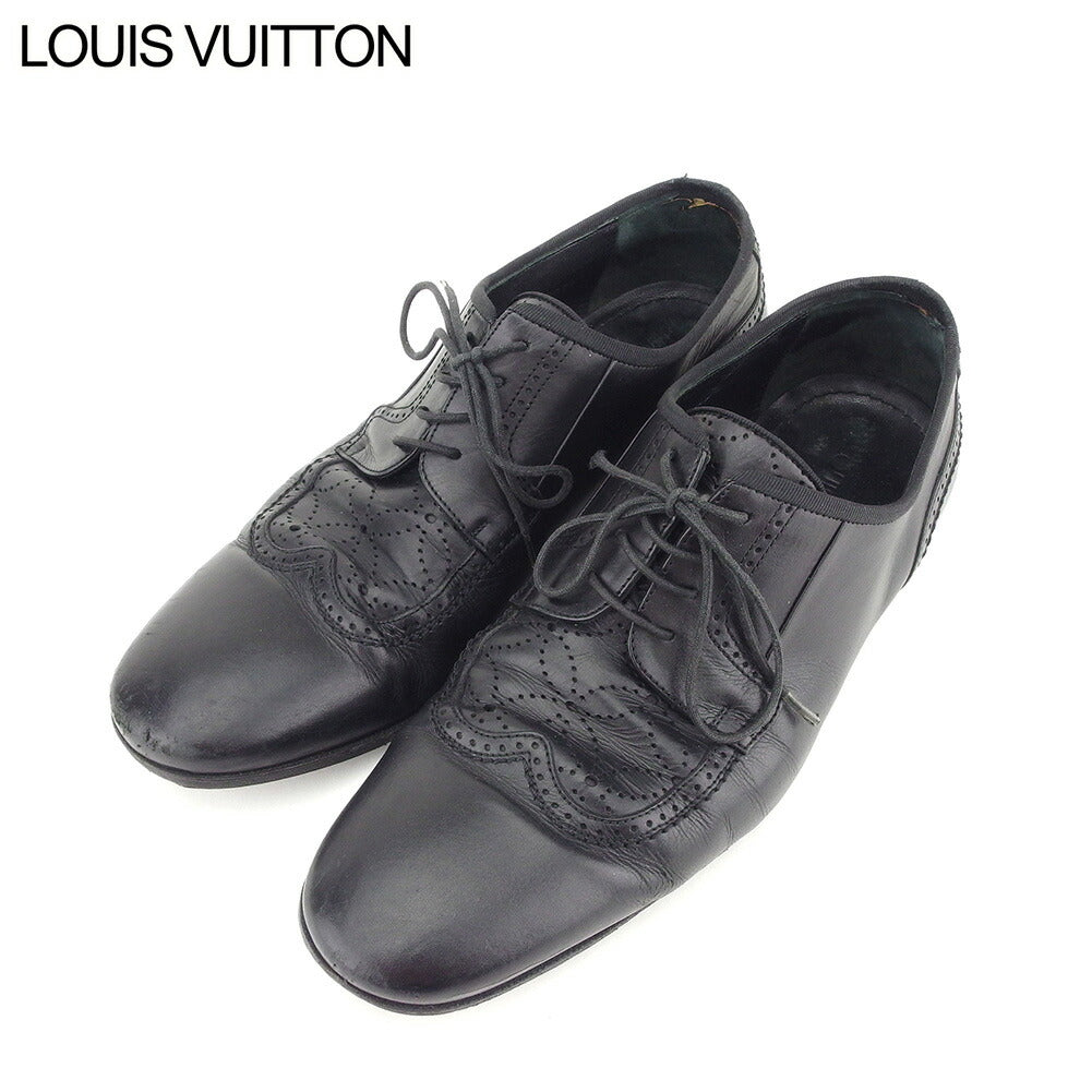 Louis Vuitton Dress Shoes Black Gold #7 Dress Shoes No Size Listed