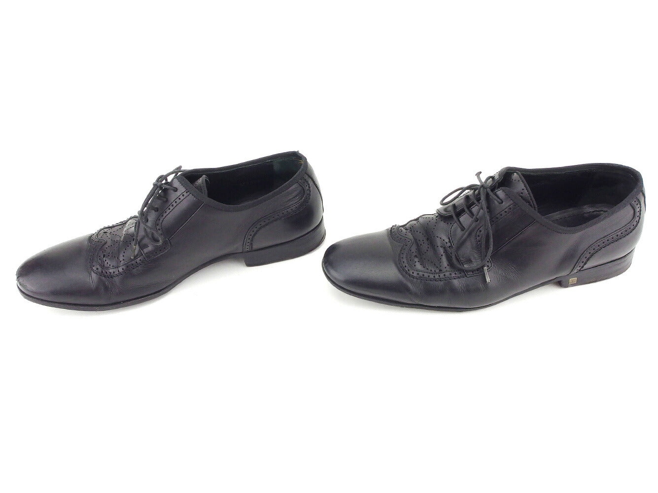 Louis Vuitton Dress Shoes Black Gold #7 Dress Shoes No Size Listed