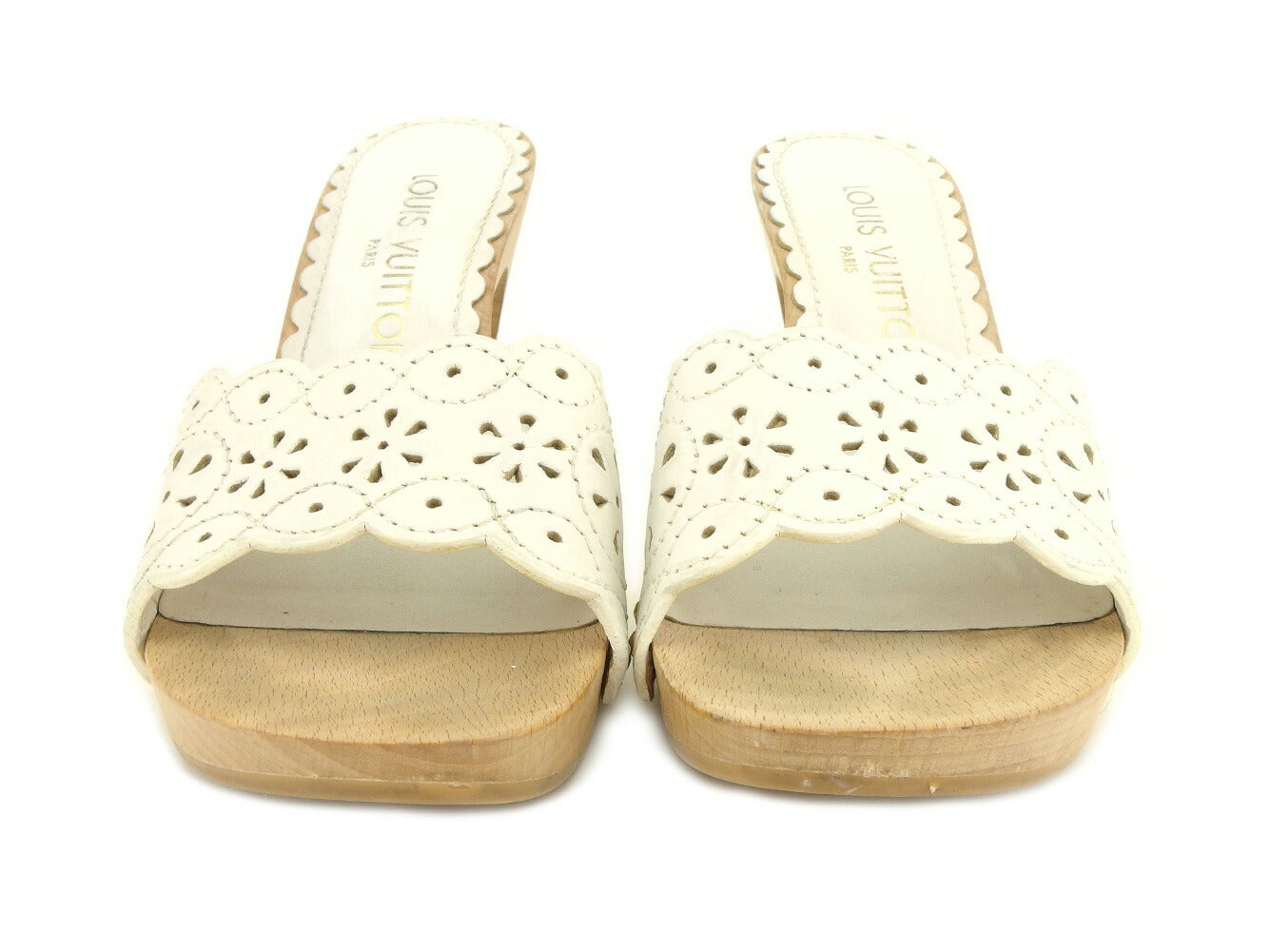 Louis Vuitton Sandals White White #34