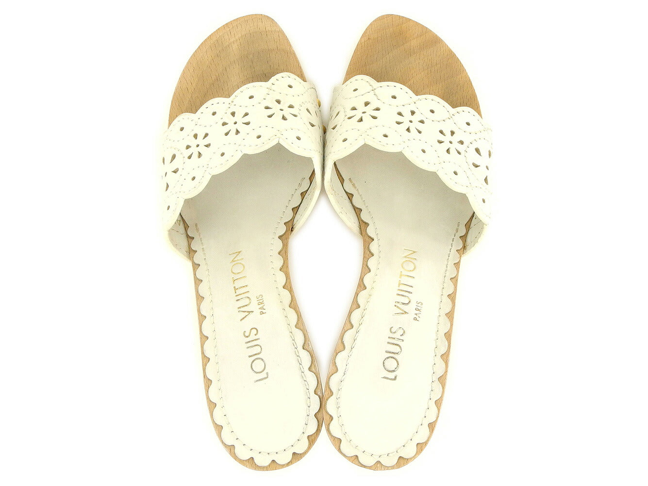 Louis Vuitton Sandals White White #34