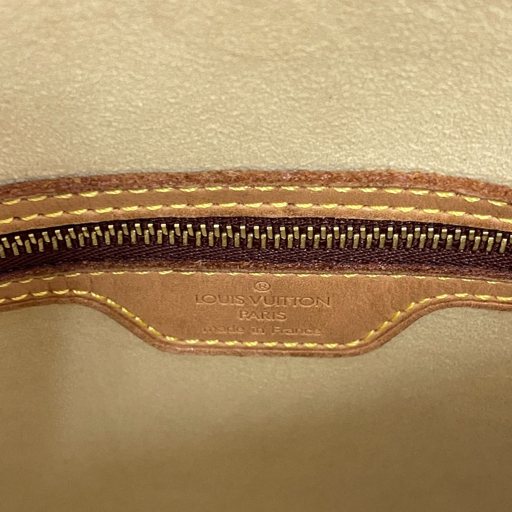 Louis Vuitton Shoulder Bag M51145 Leather Brown Monogram Loopinggm Women