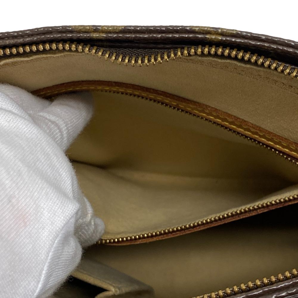 Louis Vuitton Shoulder Bag M51145 Leather Brown Monogram Loopinggm Women