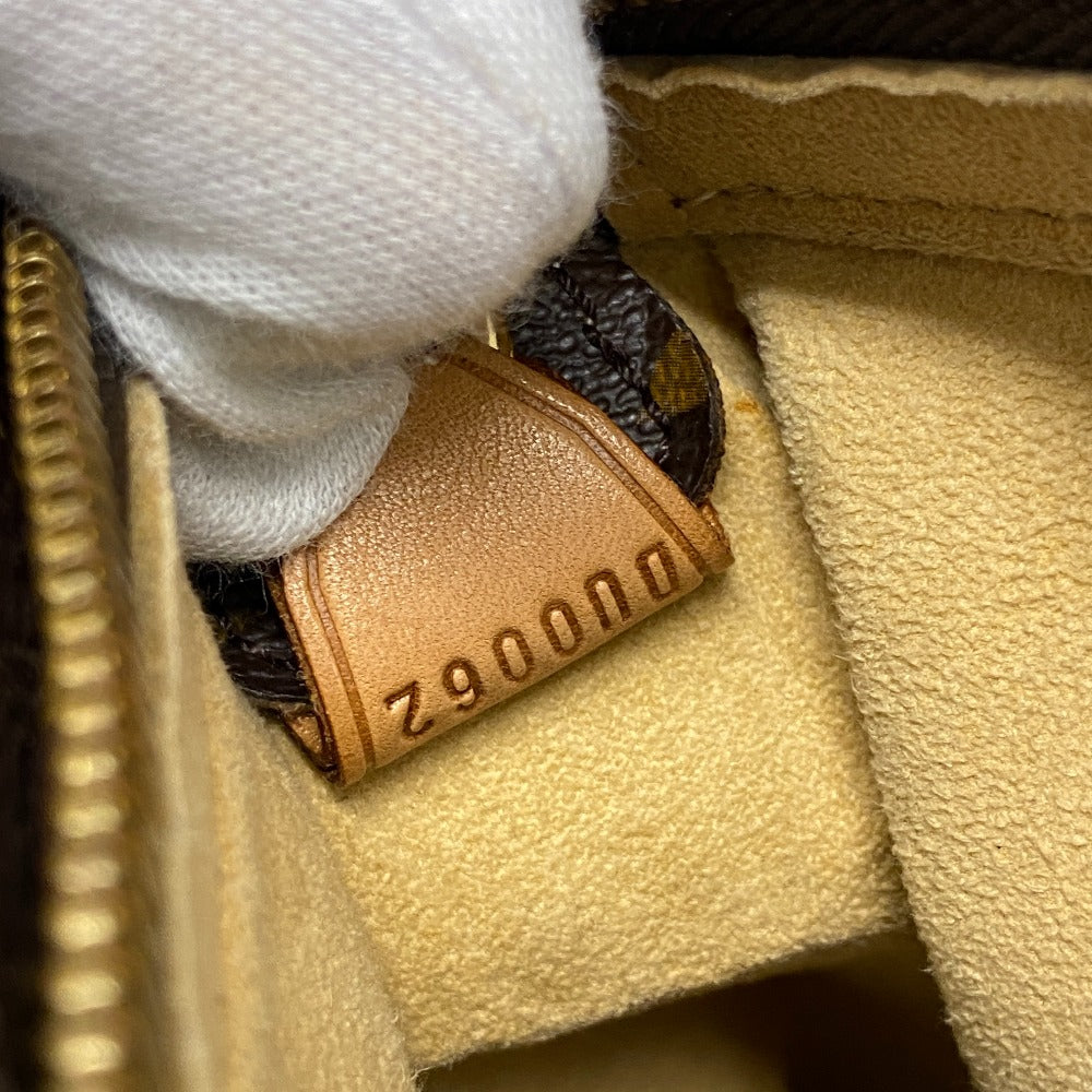 Louis Vuitton Shoulder Bag M51145 Leather Brown Monogram Loopinggm Women