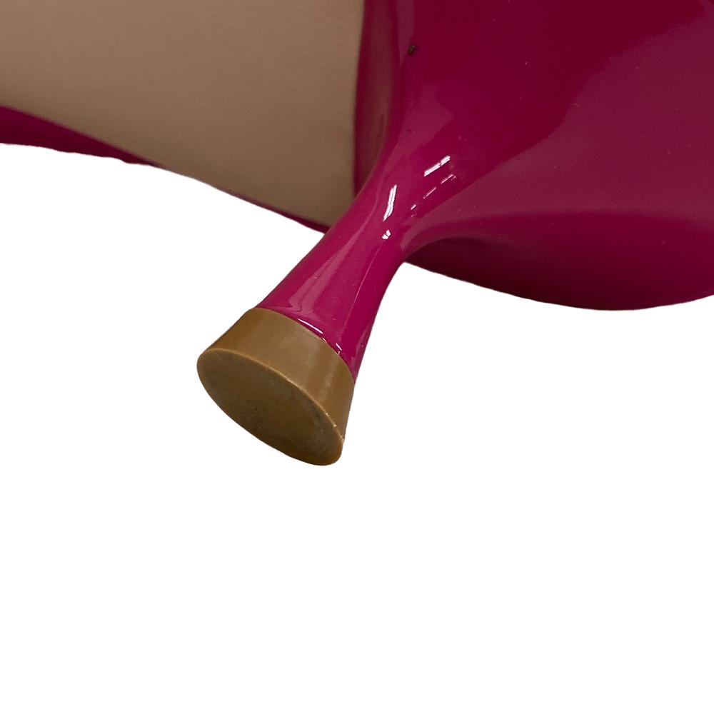 Rogervivier Pumps Canvas, Leather Pink I Love Vivier Women 40