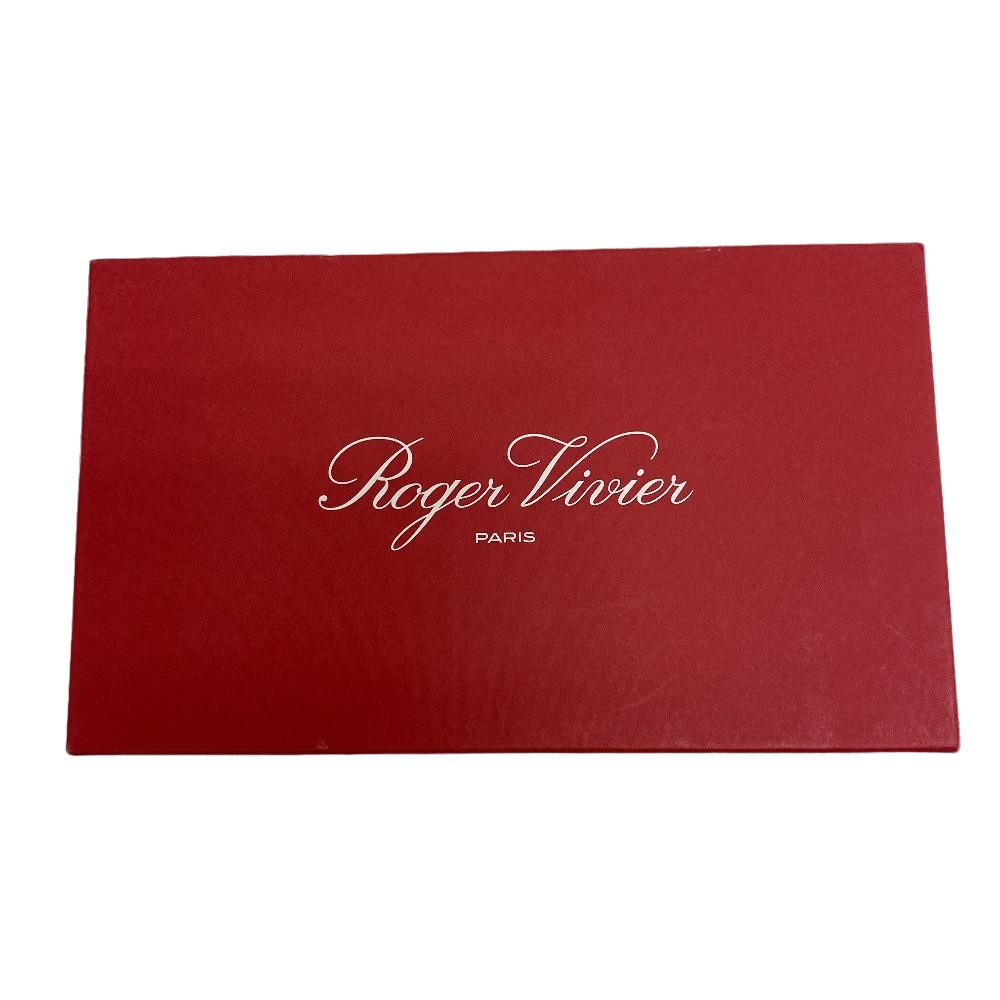 Rogervivier Pumps Canvas, Leather Pink I Love Vivier Women 40
