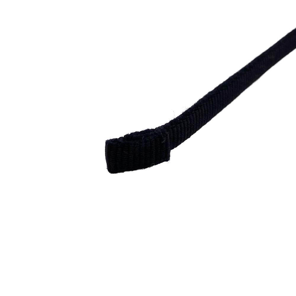 Chanel Hair Accessory Nylon Black 23P Coco Mark Headband Ribbon Women