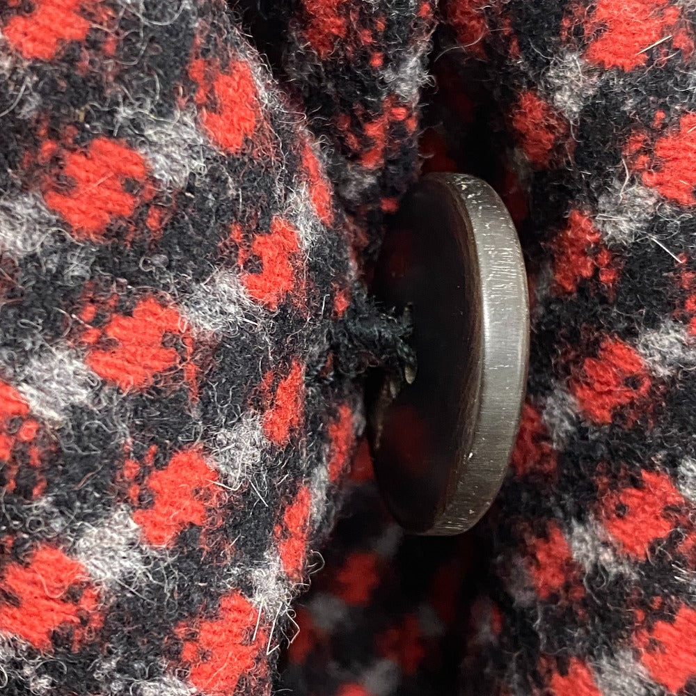 Prada Poncho Wool, Angora Red 14Aw Outer Women 36