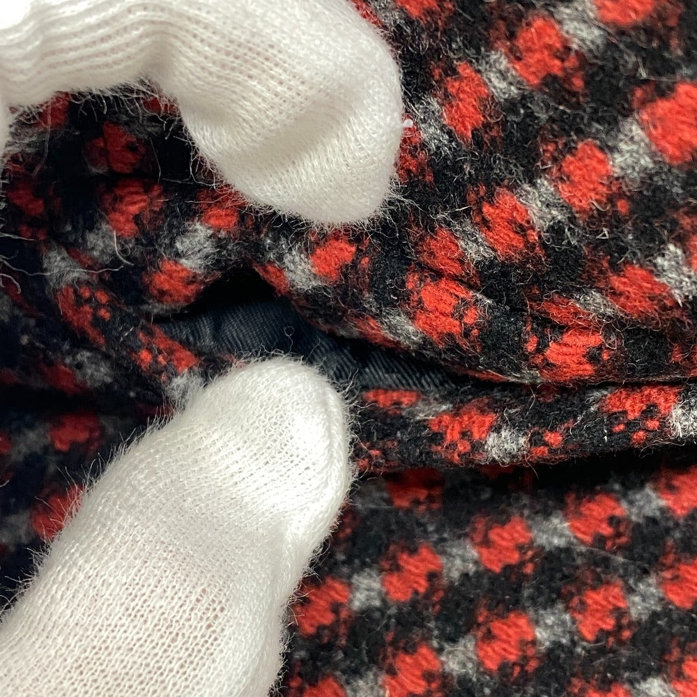 Prada Poncho Wool, Angora Red 14Aw Outer Women 36