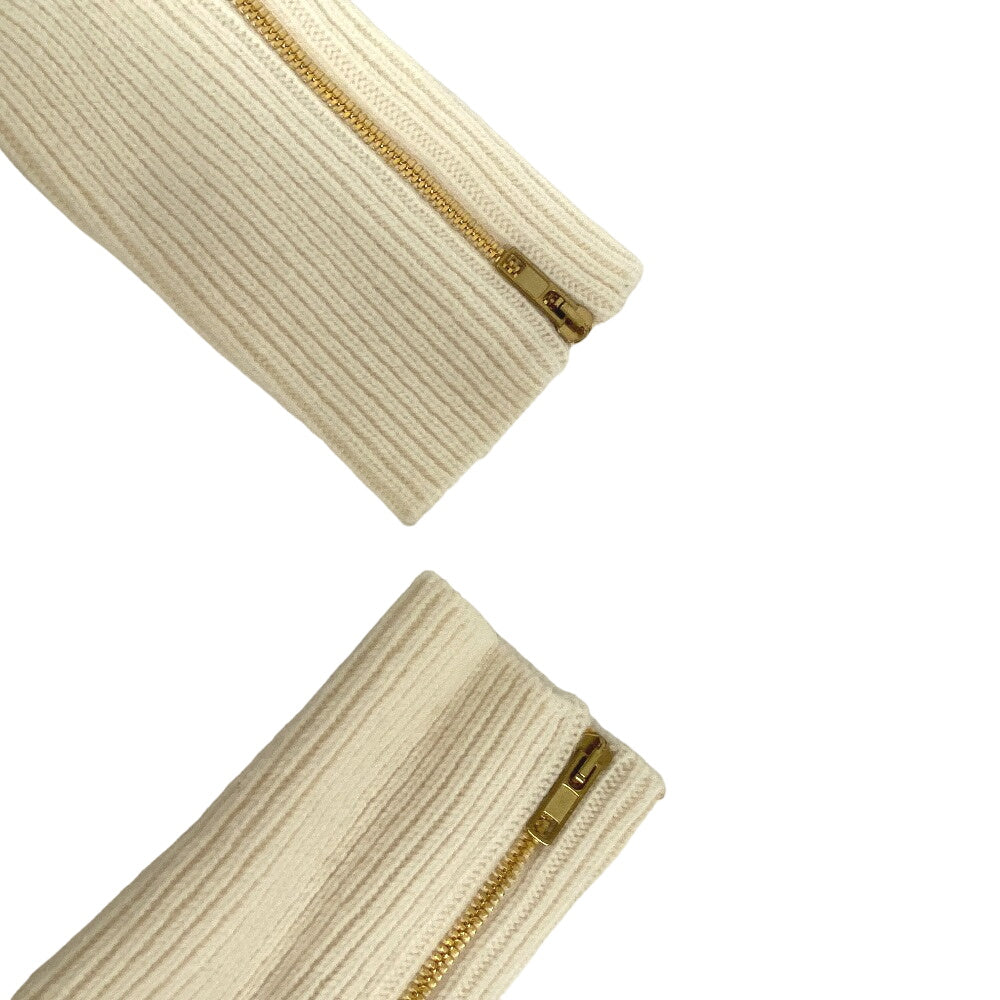 Gucci Knit Xkb2A Wool, Acrylic White High Neck Knit Xs(160/84Y)