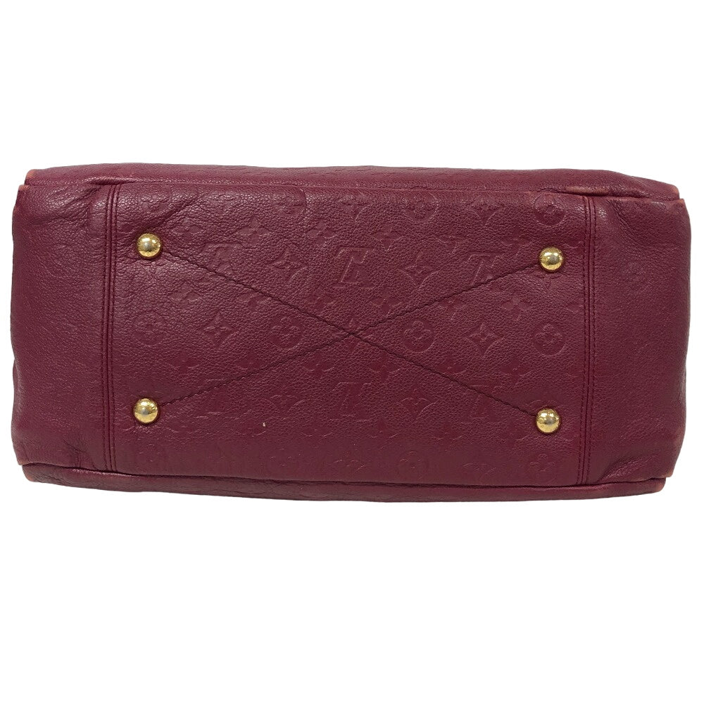 Louis Vuitton Handbag M94047 Leather Purple Monogram Ann Platt Artsymm Women