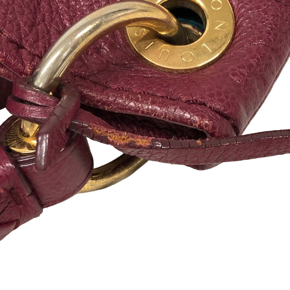 Louis Vuitton Handbag M94047 Leather Purple Monogram Ann Platt Artsymm Women