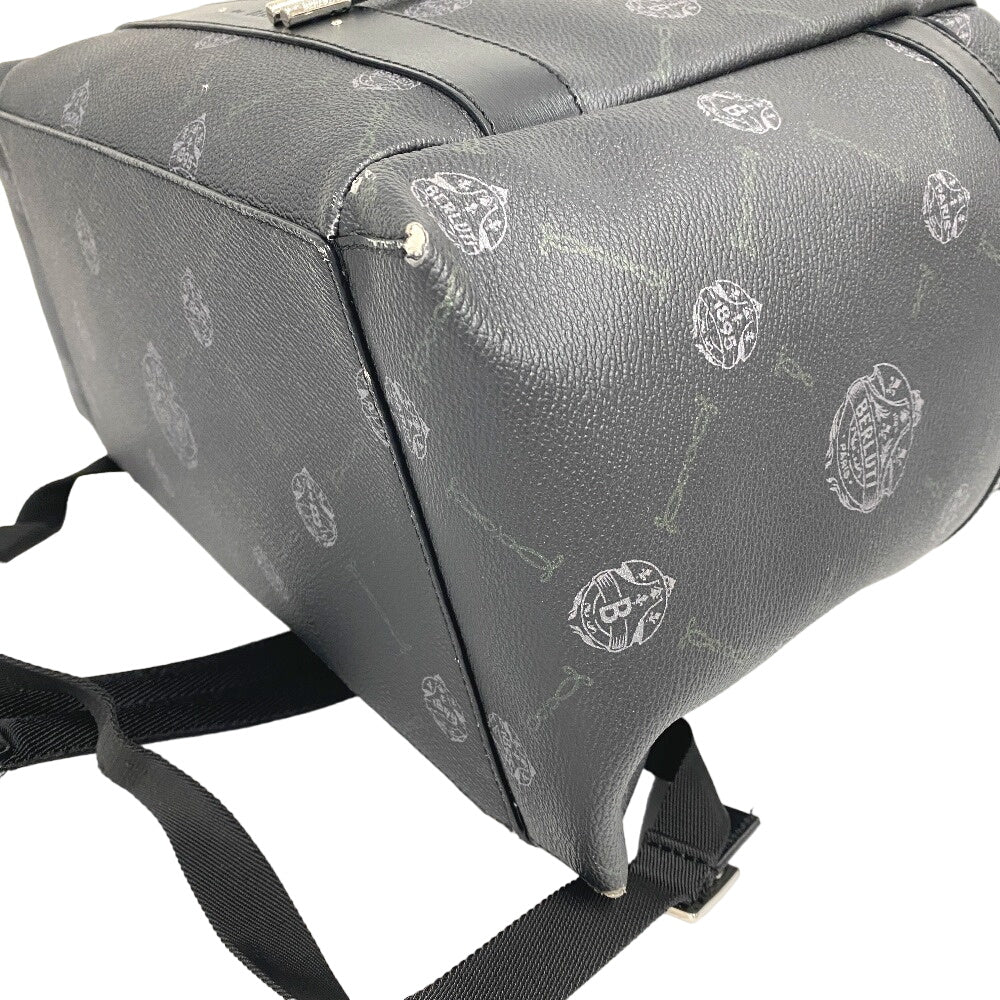 Berluti Backpack Pvc, Leather Black Hiker Mens