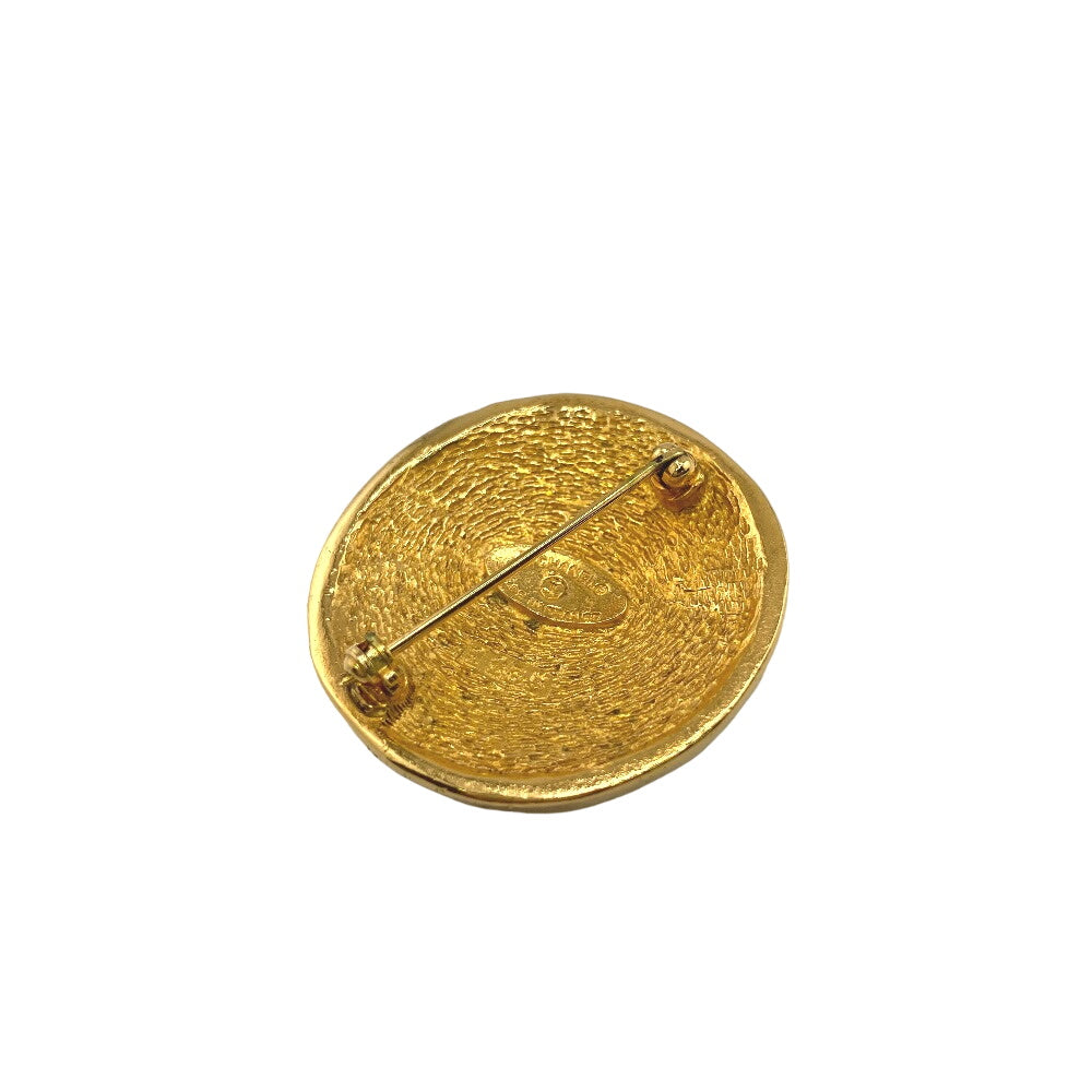 Chanel Brooch Gold Plated Gold 31 Rue Cambon 1135 Women