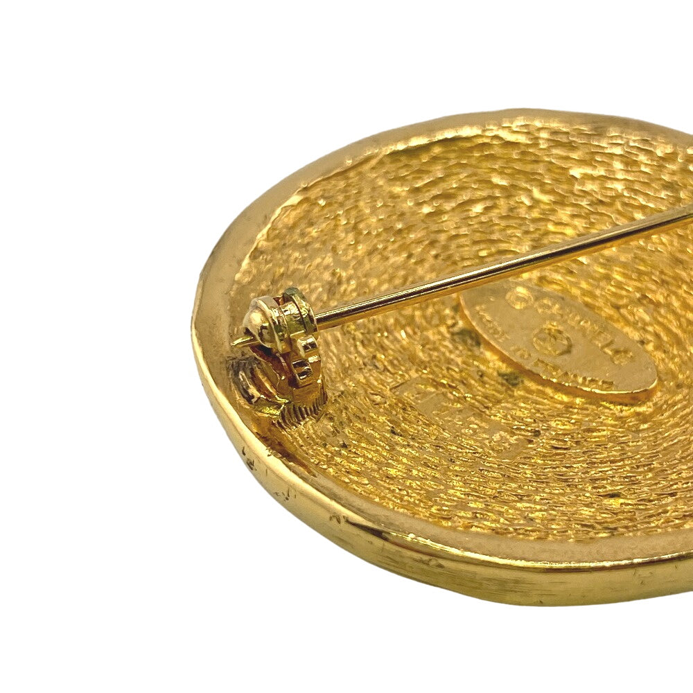 Chanel Brooch Gold Plated Gold 31 Rue Cambon 1135 Women